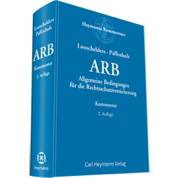 ARB - Allgemeine Bedingungen für die Rechtschutzversicherung