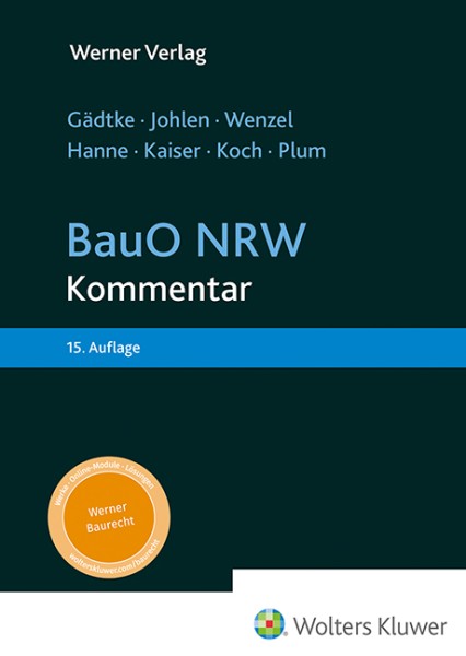 Gädtke, BauO NRW - Kommentar