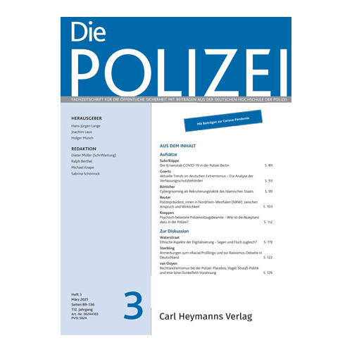 Die Polizei - Heft 3|2021