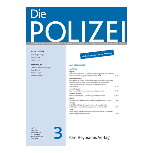 Die Polizei - Heft 3|2022