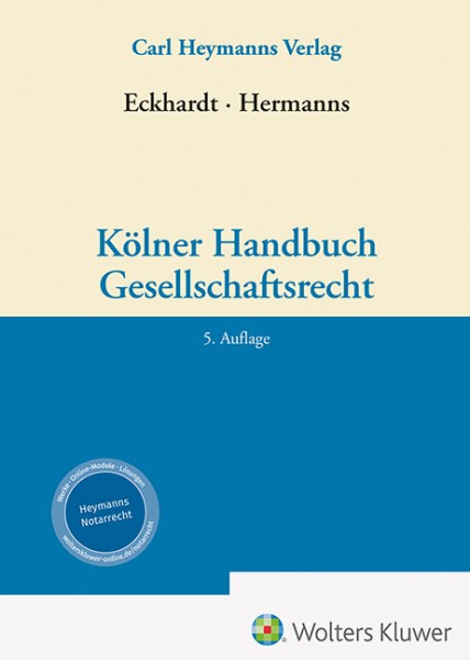 Kölner Handbuch Gesellschaftsrecht