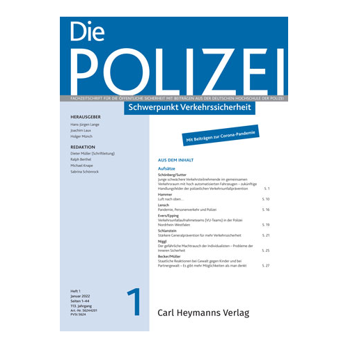 Die Polizei - Heft 1|2022