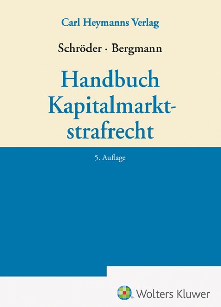 Handbuch Kapitalmarktstrafrecht