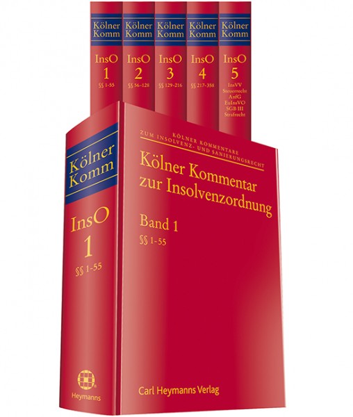 Kölner Kommentar zur Insolvenzordnung Bände 1-5