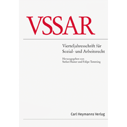 VSSAR - Vierteljahresschrift für Sozial- und Arbeitsrecht