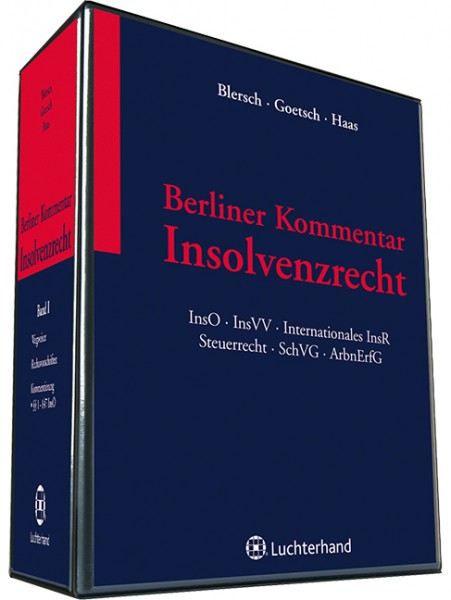 Berliner Kommentar Insolvenzrecht