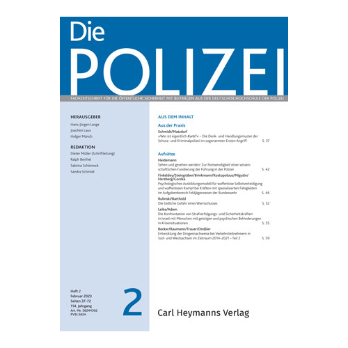Die Polizei - Heft 2|2023