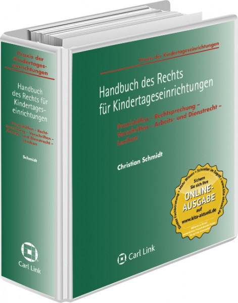 Handbuch des Rechts für Kindertageseinrichtungen