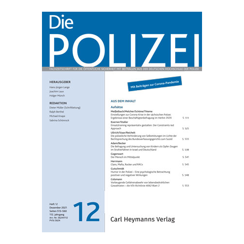 Die Polizei - Heft 12|2021