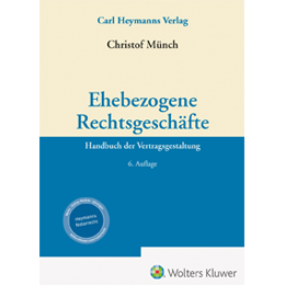 Ehebezogene Rechtsgeschäfte